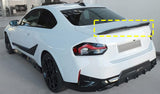 BMW 2 Series G42 2021+ Rear Boot Spoiler Gloss Black