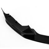 BMW 1 Series 2015-18 Front Lip Gloss Black M Sport Models