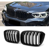 BMW X3 G01 Front Grille Gloss Black