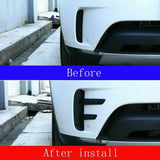 Front Bumper Vent Fingers For Land Rover Discovery 5 2016-2021 Gloss Black