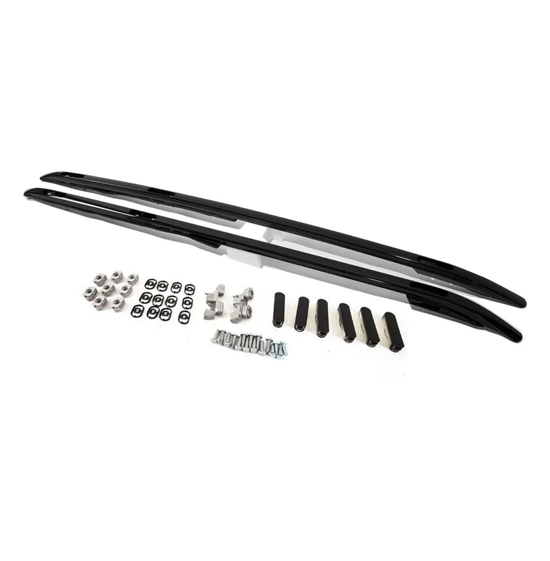 Gloss Black Aluminium Roof Rails For Land Rover Discovery 5
