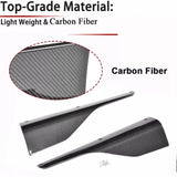 BMW M2 F87 Side Skirt Extensions Carbon Fibre
