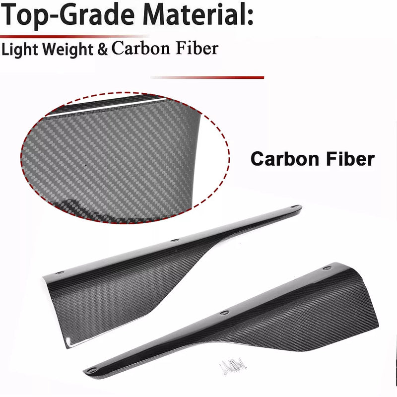 BMW M2 F87 Side Skirt Extensions Carbon Fibre