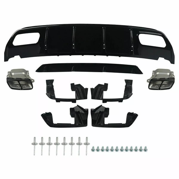 Diffuser For Mercedes A Class W176 A200 A250 AMG ABS