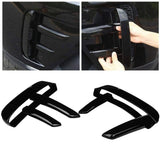 Front Bumper Vent Fingers For Land Rover Discovery 5 2016-2021 Gloss Black
