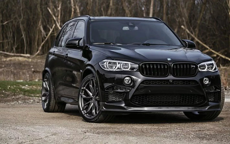 M Type Front Grille Matte Black For BMW E70 E71 X5 X6