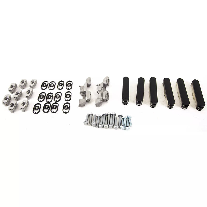 Gloss Black Aluminium Roof Rails For Land Rover Discovery 5