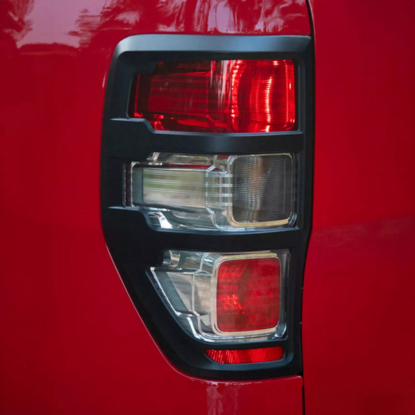 Matte Black Light Covers For Ford Ranger T6 Raptor