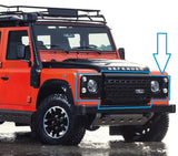 Land Rover Defender 3PC Grille + Headlamp Cases Black
