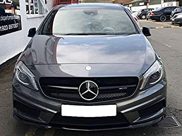Black Grille For Mercedes W176 A Class Facelift