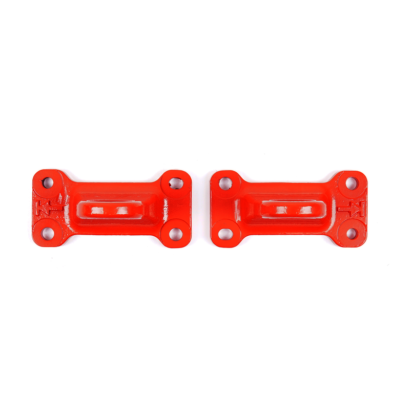Defender Rope Hooks Land Rover Defender 2020+ Rear Tow Loop Hooks Red