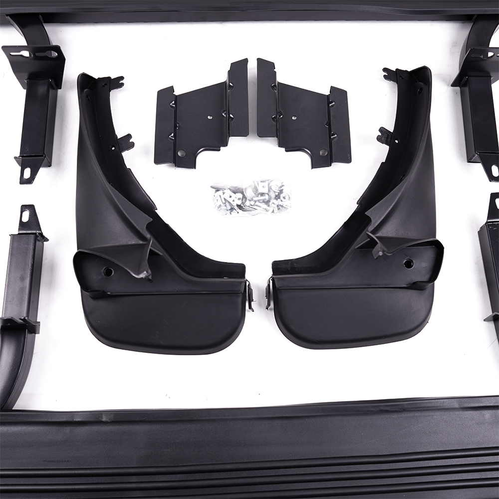 thumbnail image 2 of Side Steps Running Boards With Mudflaps – For Range Rover Vogue L322 2002–2012 – Aftermarket – Pair 2 of 6