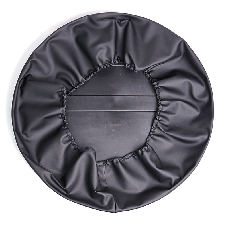 Universal Spare Wheel Cover Black/Silver