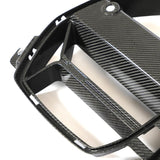 BMW G80 M3 & G82/G83 M4 Carbon Fiber Front Kidney Grille With & Without ACC