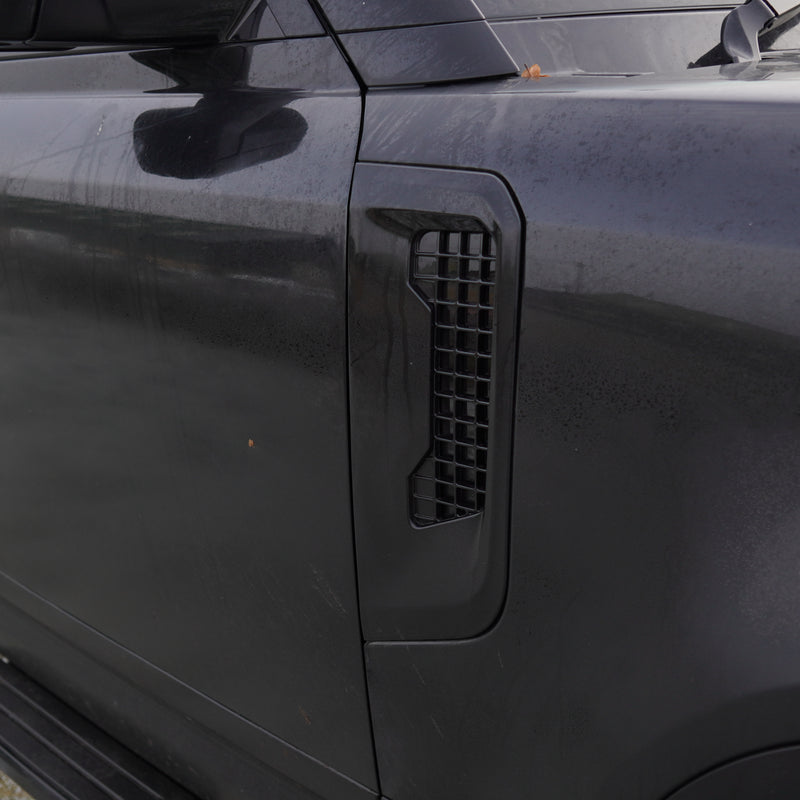 Land Rover Defender 2020+ Side Vents Gloss Black