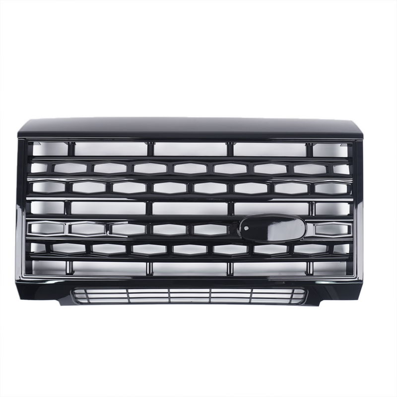 Land Rover Defender Adventure Style Front Grille Gloss Black