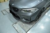 BMW M2 F87 Front Corner Splitters Carbon Fibre