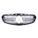 Mercedes E Class AMG Diamond Style Grille Black/Silver