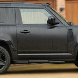 Land Rover Defender 90 2020+ Side Steps All Black