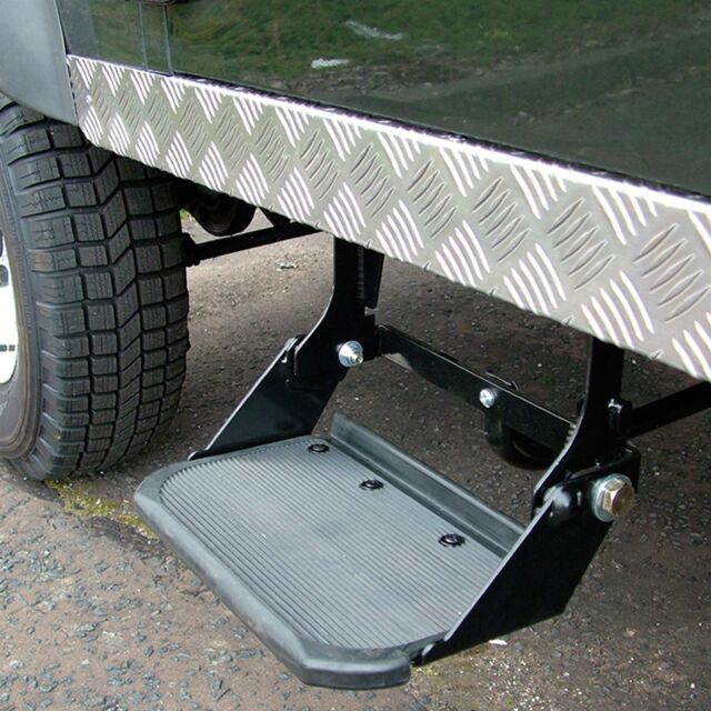 Land Rover Defender Folding Side Steps x 2